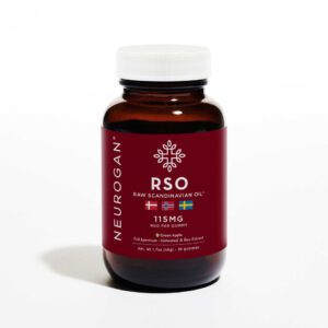 Neurogan RSO CBD желейки 3450 мг зі смаком кислого яблука (30 шт)