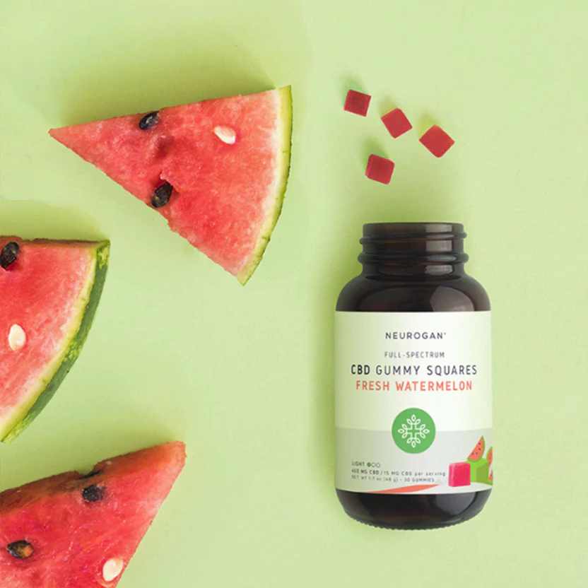 Neurogan CBD желейки 2700 мг зі смаком кавуна та лісових ягід (30 шт)