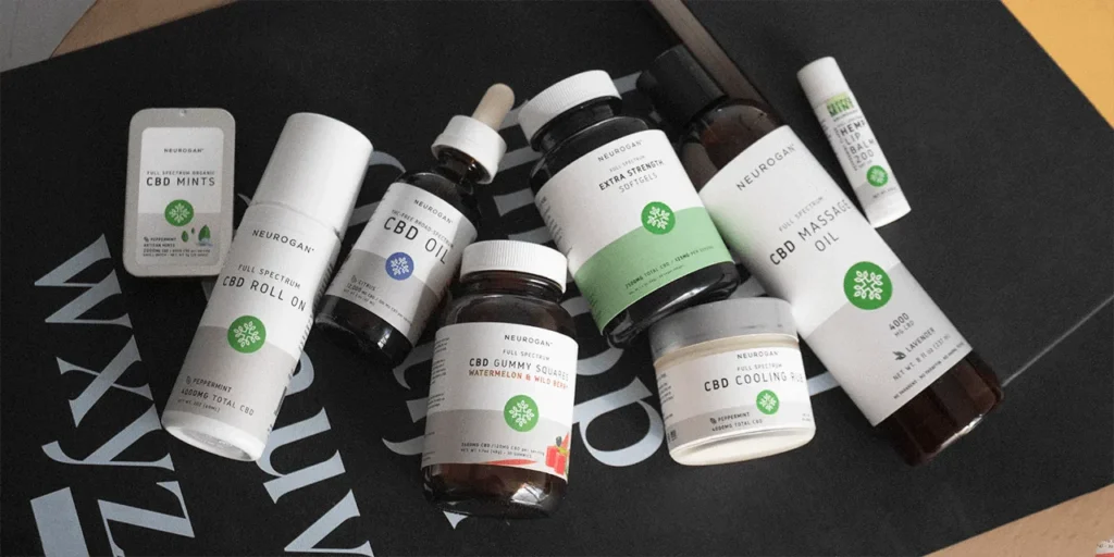 Продукція CBD бренду Neurogan в Україні на EcoDrops