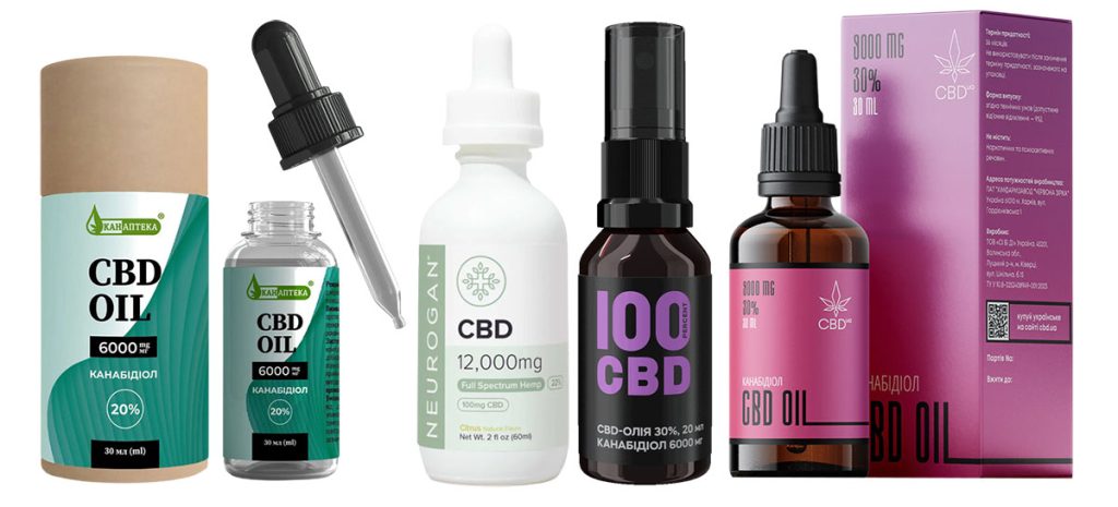 Найсильніші CBD олії в Україні